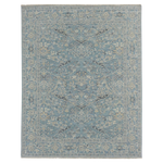 Blue Transitional Wool Rug - 8' x 10' Default Title