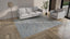 Blue Transitional Wool Rug - 8' x 10'