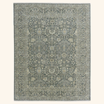 Blue Transitional Wool Rug - 8' x 10' Default Title