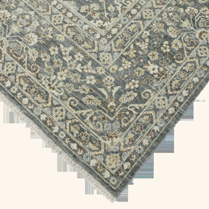 Blue Transitional Wool Rug - 8' x 10' Default Title