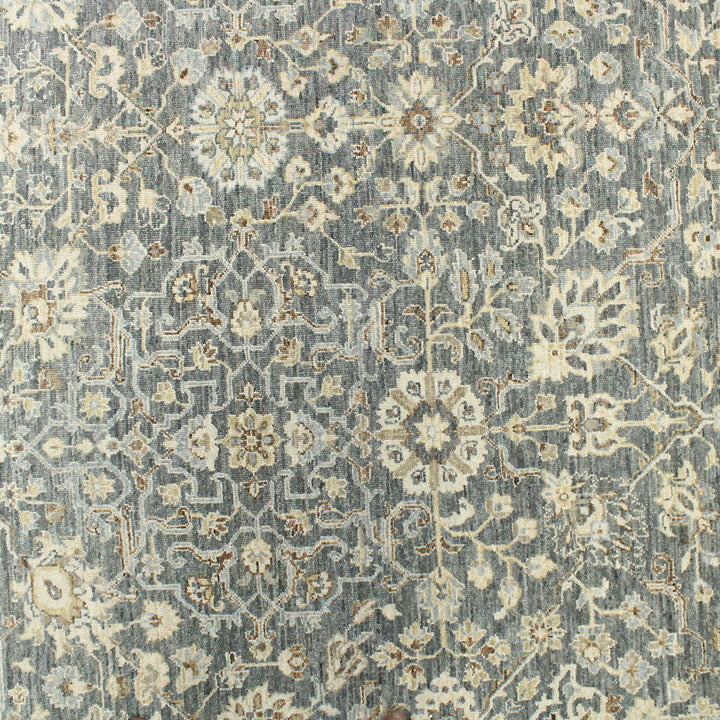 Blue Transitional Wool Rug - 8' x 10' Default Title