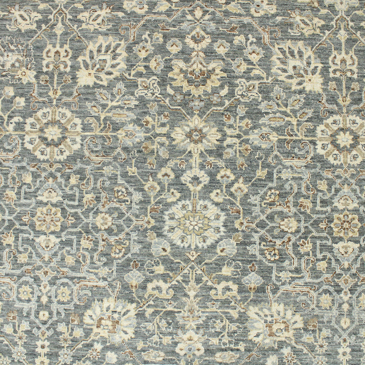 Blue Transitional Wool Rug - 8' x 10' Default Title