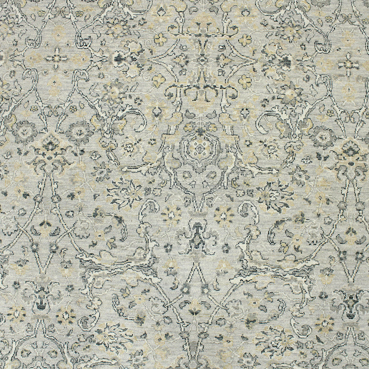 Grey Transitional Wool Rug - 8' x 10' Default Title