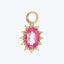 Diana Charm with Pink Topaz Default Title