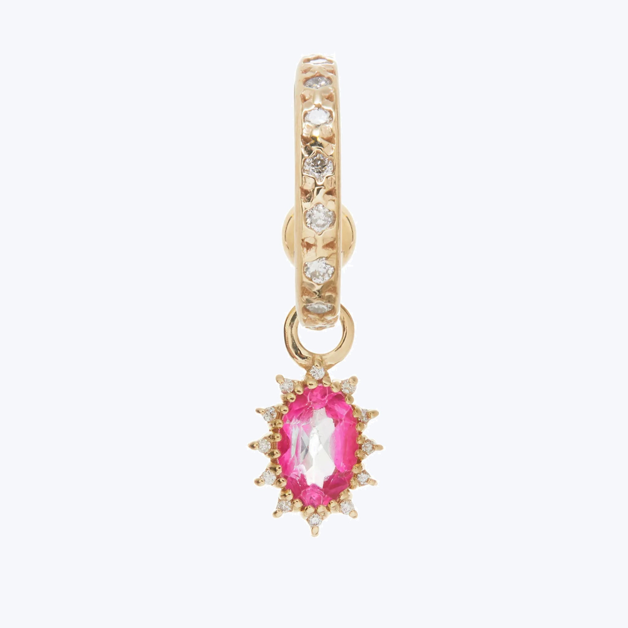 Diana Charm with Pink Topaz Default Title