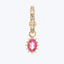 Diana Charm with Pink Topaz Default Title