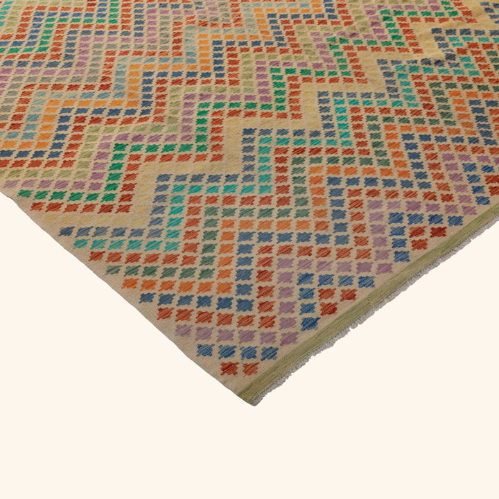 Uzbek Kilim - 8'7" x 10'2" Default Title