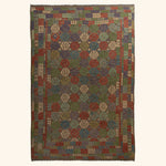 Multicolored Flatweave Wool Rug - 10' x 14'8"