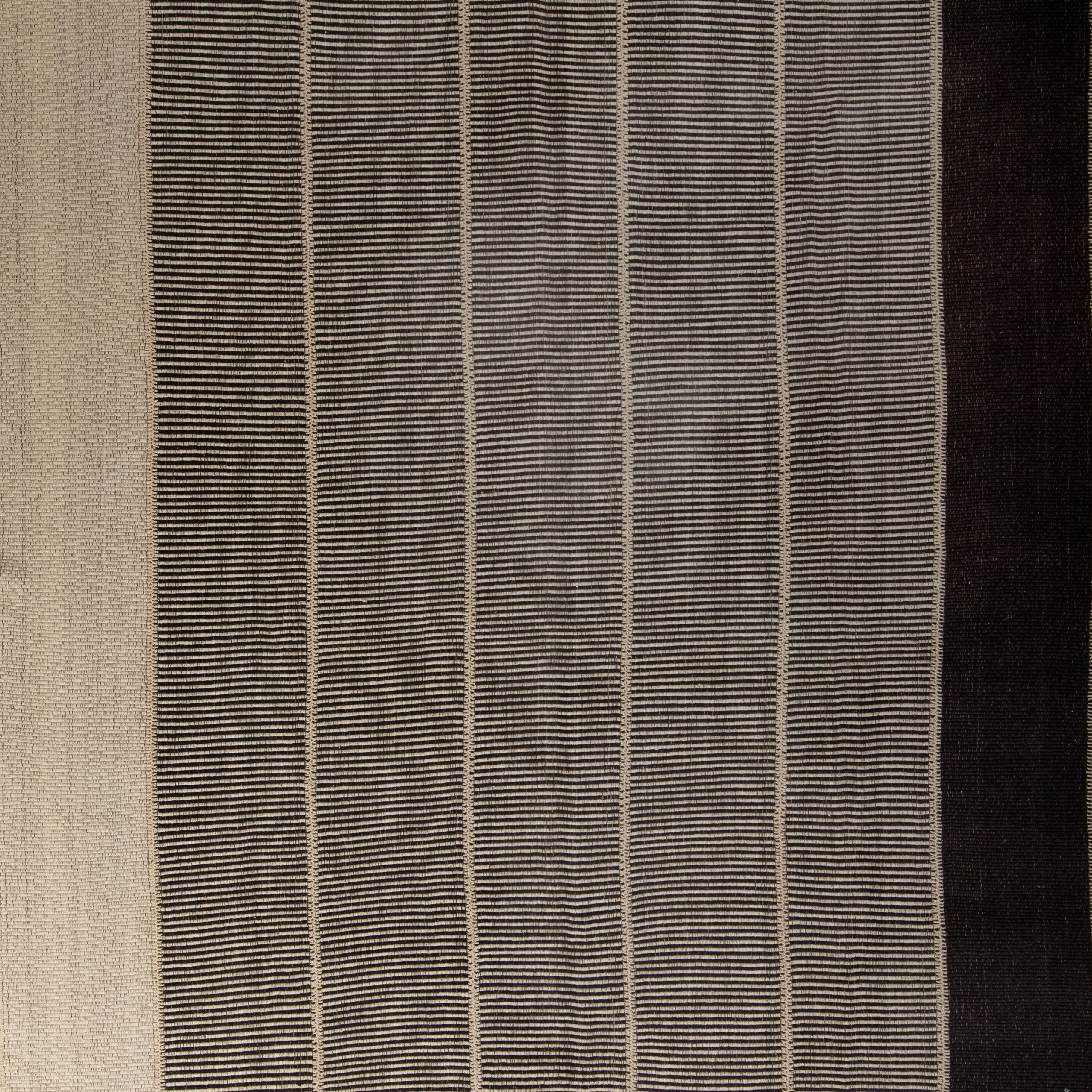 Contemporary Striped Kilim Rug - 11'9" x 15'3" Default Title