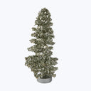 Antique Silver Tinsel Tree Small