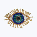 El Ojo Ornament Blue