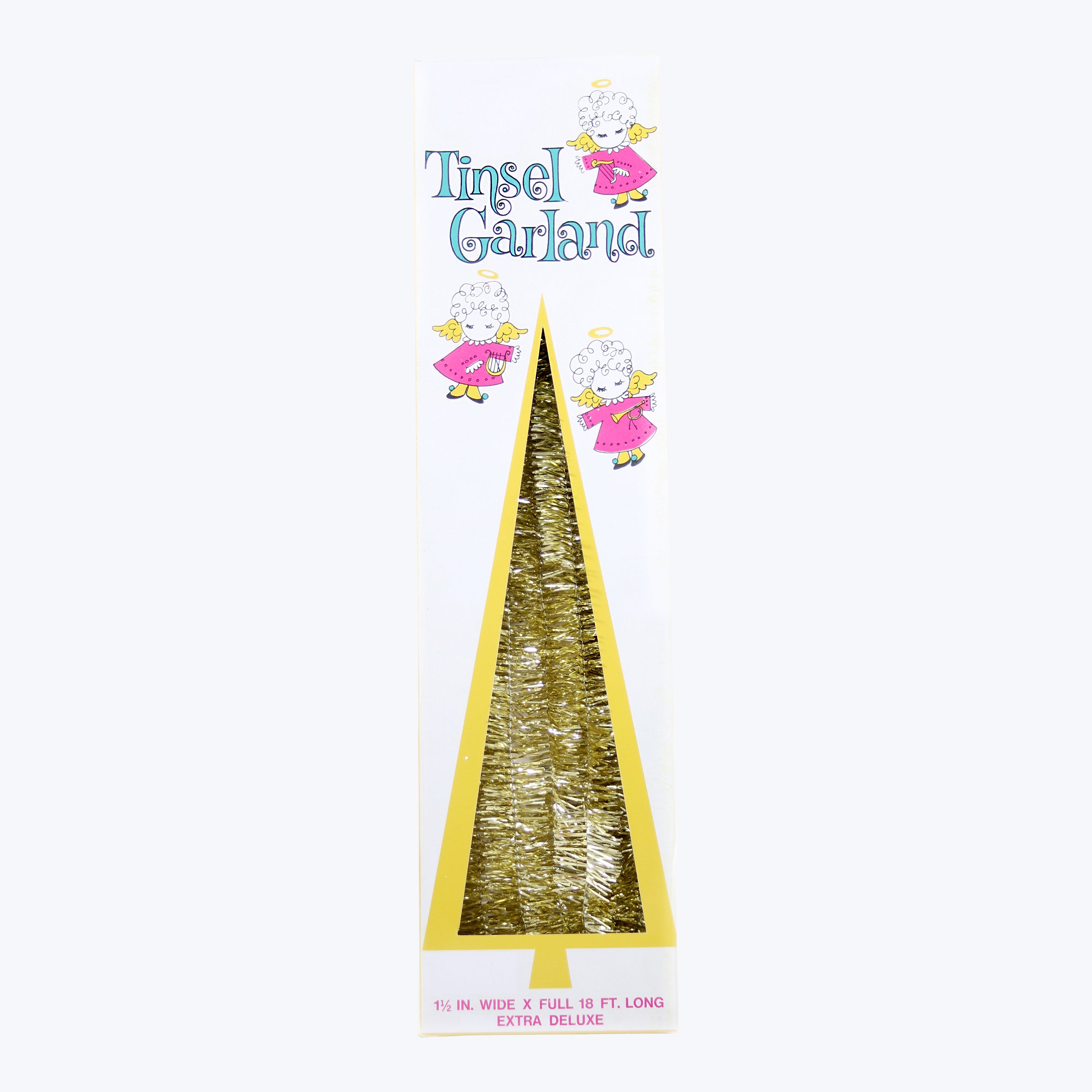 Tinsel Garland Gold