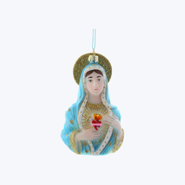 Sacred Heart Mary Ornament Default Title