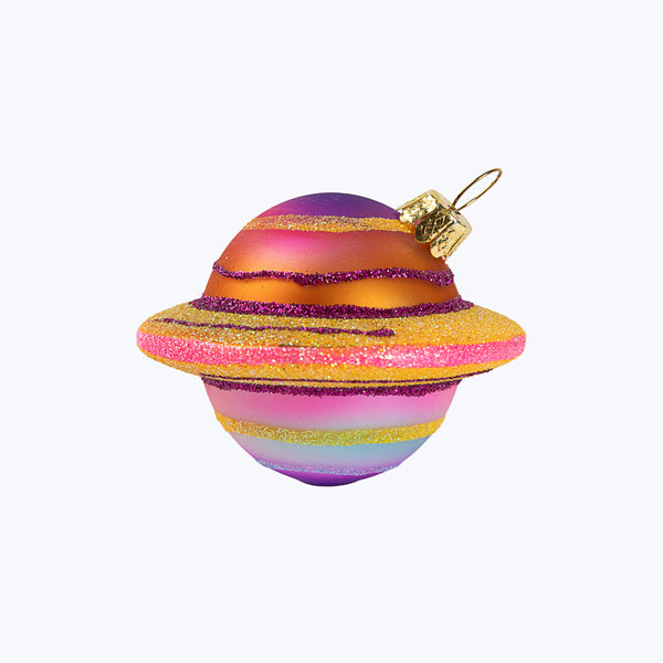 Saturn Ornament Striped