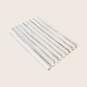 Rigato Sheets & Pillowcases, Beige Fitted Sheet / Queen - hover