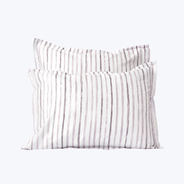 Rigato Duvets & Shams, Thistle Pillow Sham / Standard