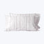 Rigato Sheets & Pillowcases, Thistle Pillowcase Pair / Standard