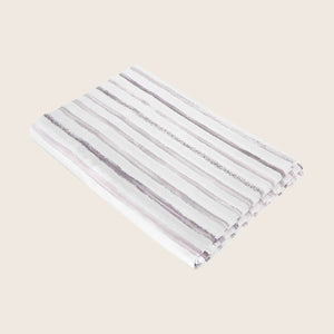 Rigato Sheets & Pillowcases, Thistle Fitted Sheet / Queen - hover