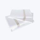 Pegaso Sheets & Pillowcases Pillowcase Pair / Standard / White/Pearl