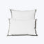Pegaso Duvets & Shams Pillow Sham / Standard / White/Lead Grey