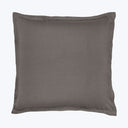 Cupro Linen Bedding Pillow Sham / Euro / Graystone
