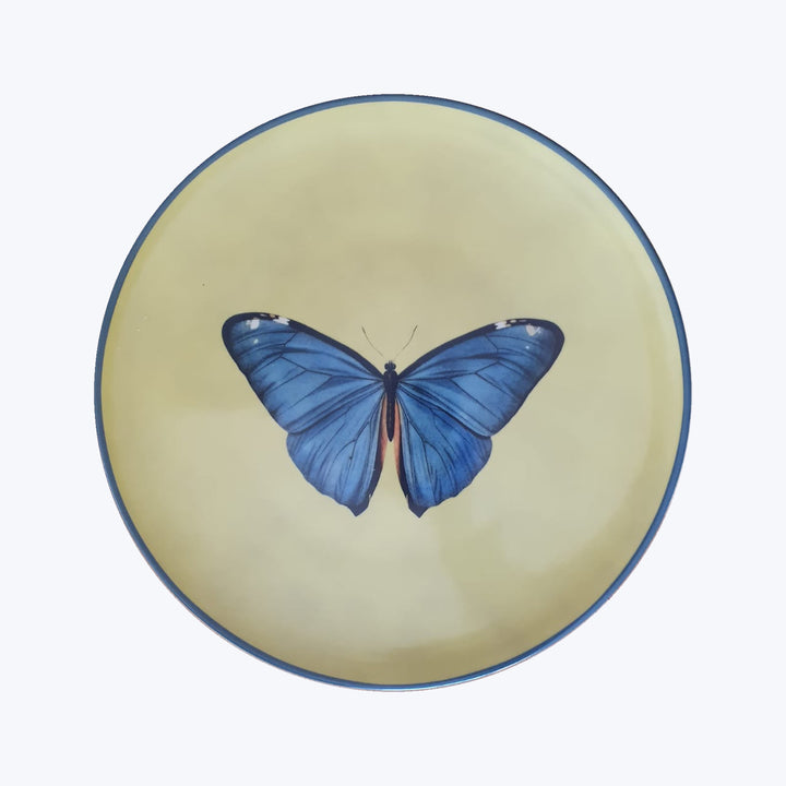 Porcelain Butterfly Salad Plate Default Title