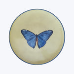 Porcelain Butterfly Salad Plate Default Title