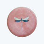 Porcelain Dragonfly Dinner Plate Default Title