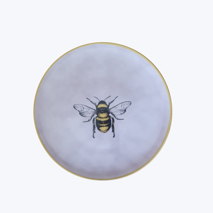 Porcelain Bee Dinner Plate Default Title
