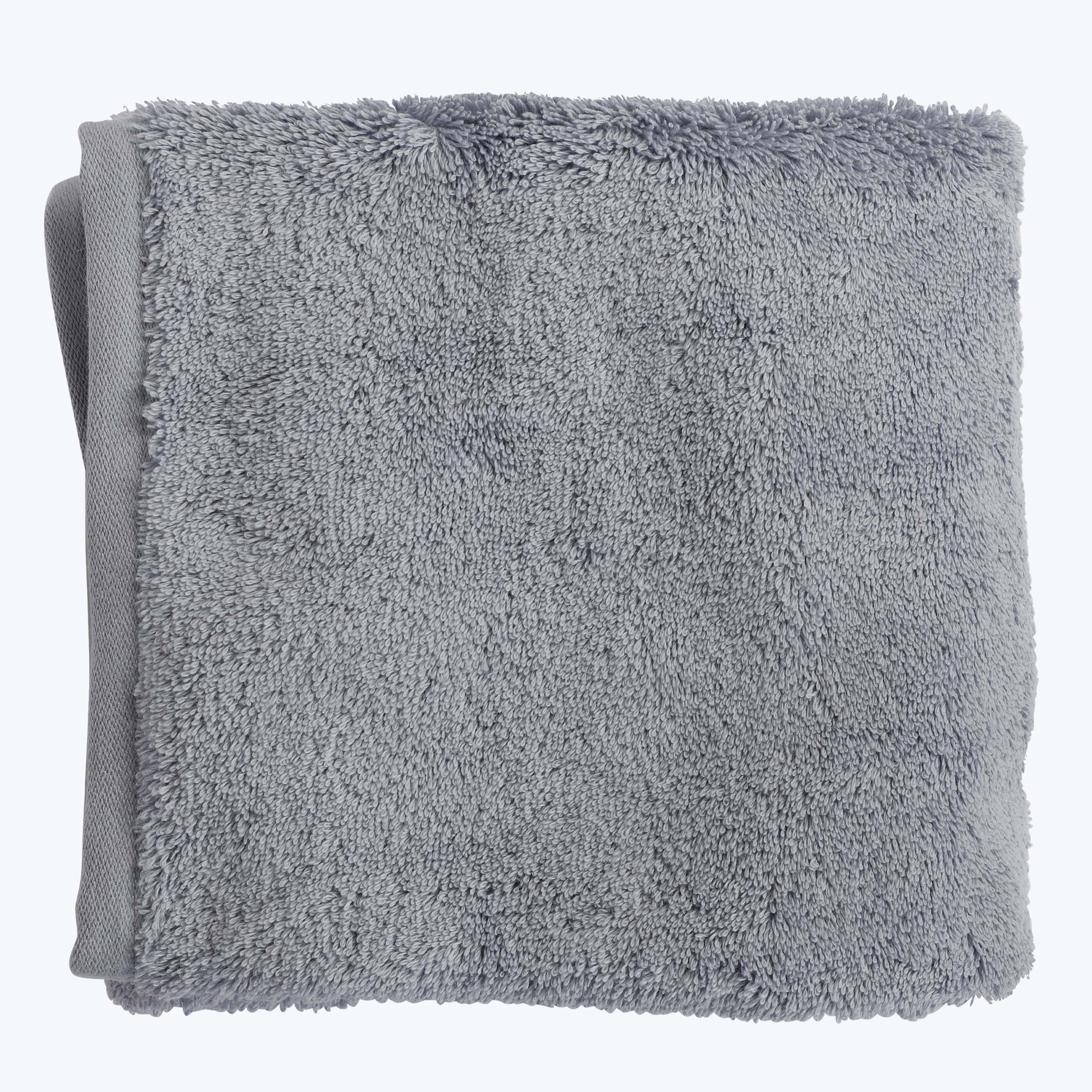 Quick-Dry Ash Organic Cotton Hand Towel + Reviews