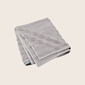 Ash Ribbed Bath Sheet Atmosphere - hover