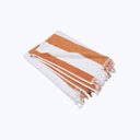 Cabana Beach Towel White/Soft Orange