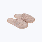 Marble Waffle Slippers 36-37 / Cafe Au Lait