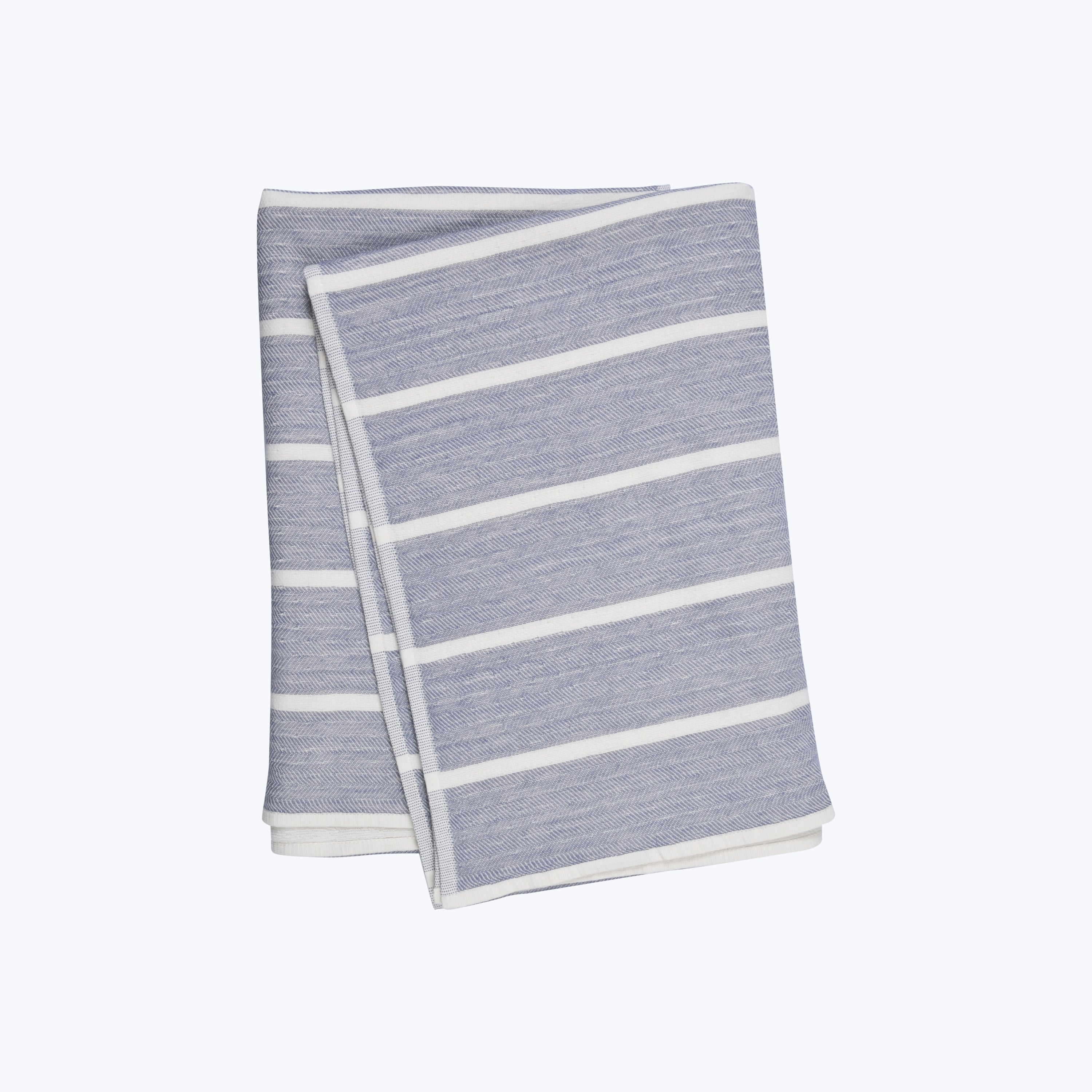 Estiva Beach Towel Ivory/Blue