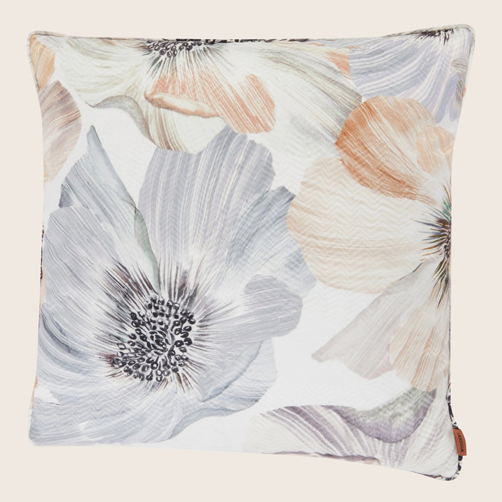 Fireflowers Pillow Beige Multicolor