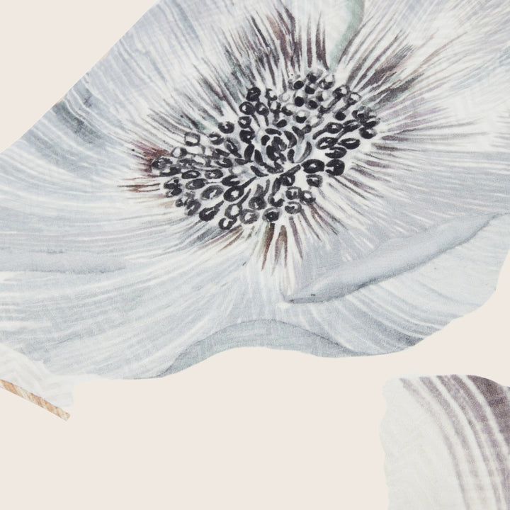 Fireflowers Pillow Beige Multicolor