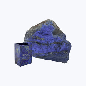 Taj Brush Holder Lapis - hover