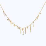 Event- ABC Gold Chain Sandstone Necklace