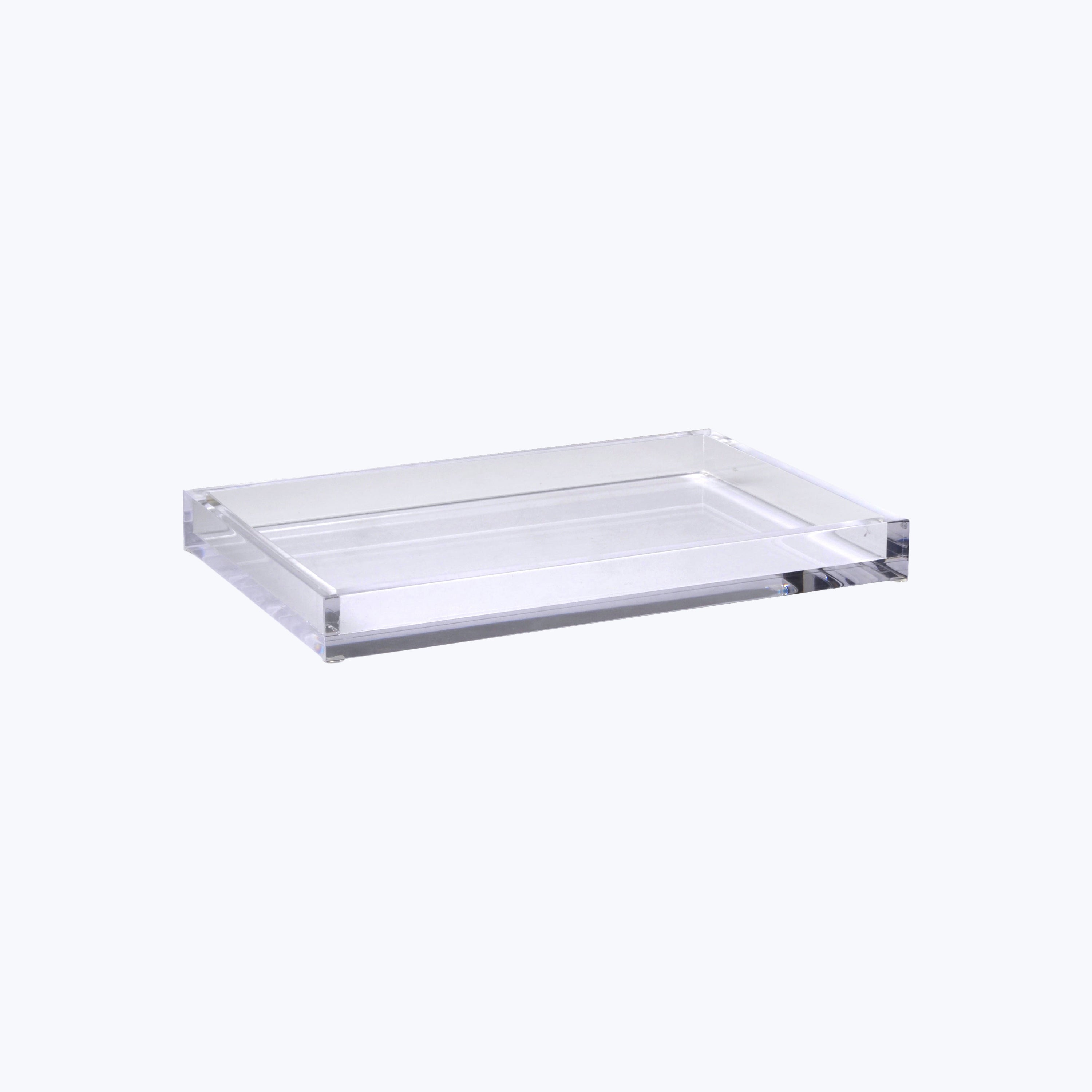 Ice Large Vanity Tray Clear