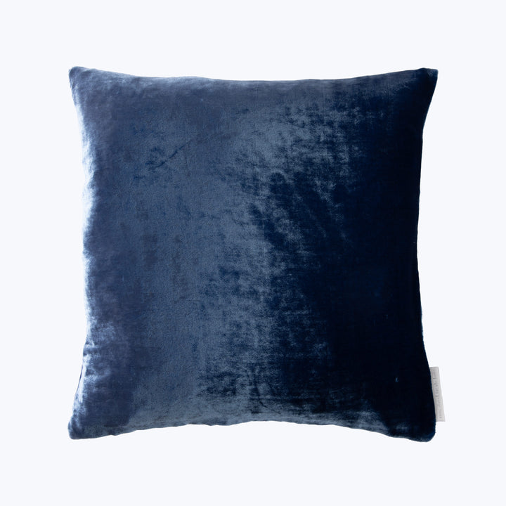 Velvet Pillow Cobalt 18" x 18"