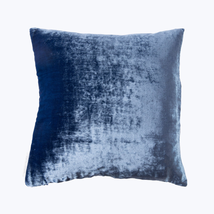 Velvet Pillow Cobalt 18" x 18"