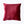 Velvet Pillow Raspberry 24" x 24"