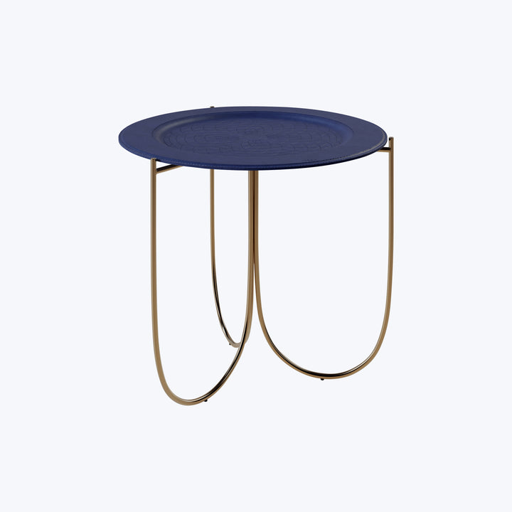 Optique Side Table Blue