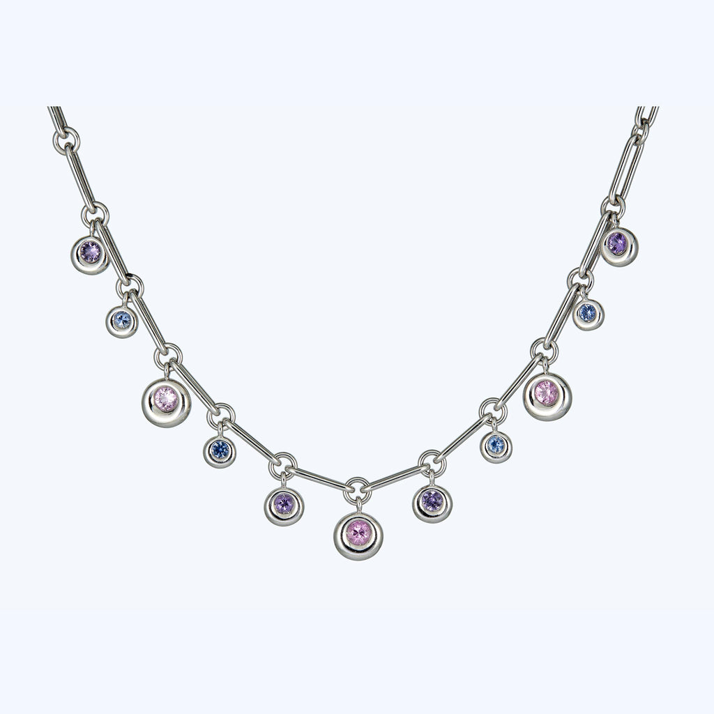 Chaumet Sapphire Fringe Necklace