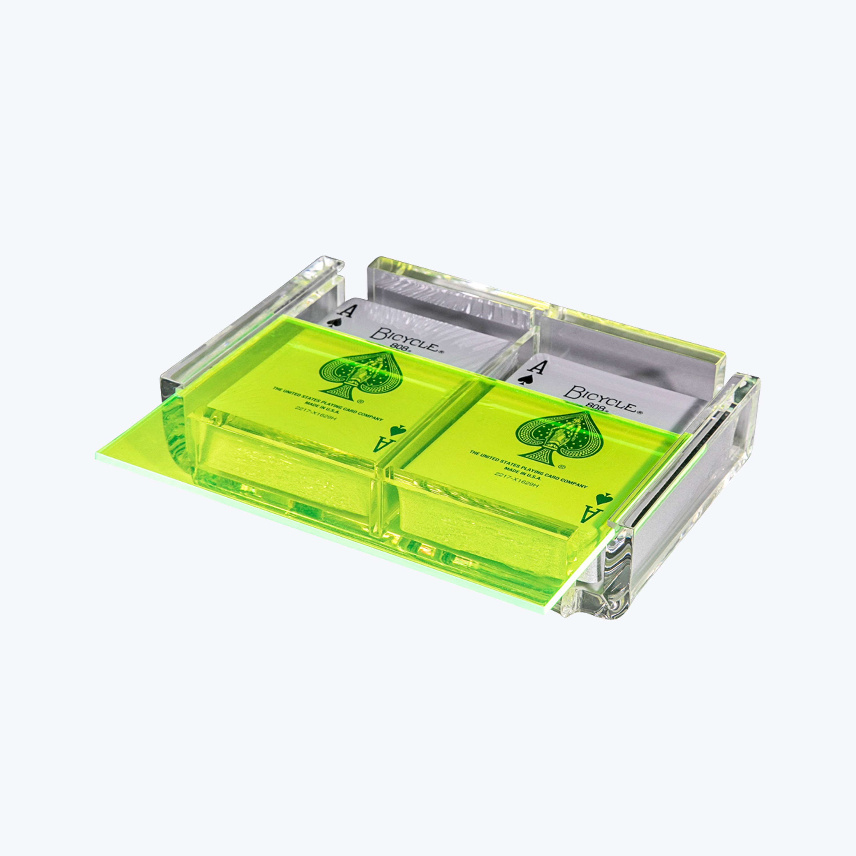 La Pinta Luxe Card Deck Neon Green