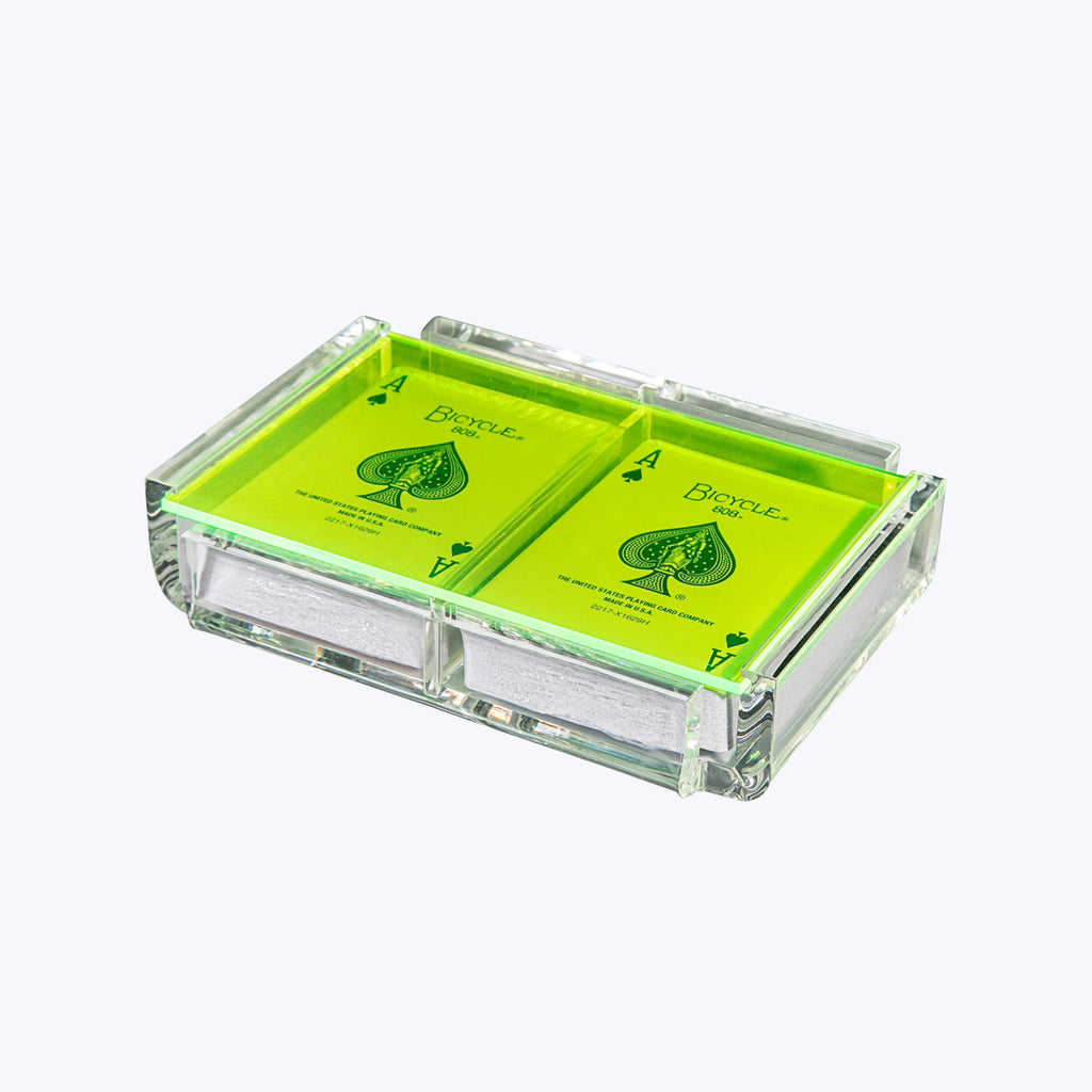 La Pinta Luxe Card Deck Neon Green