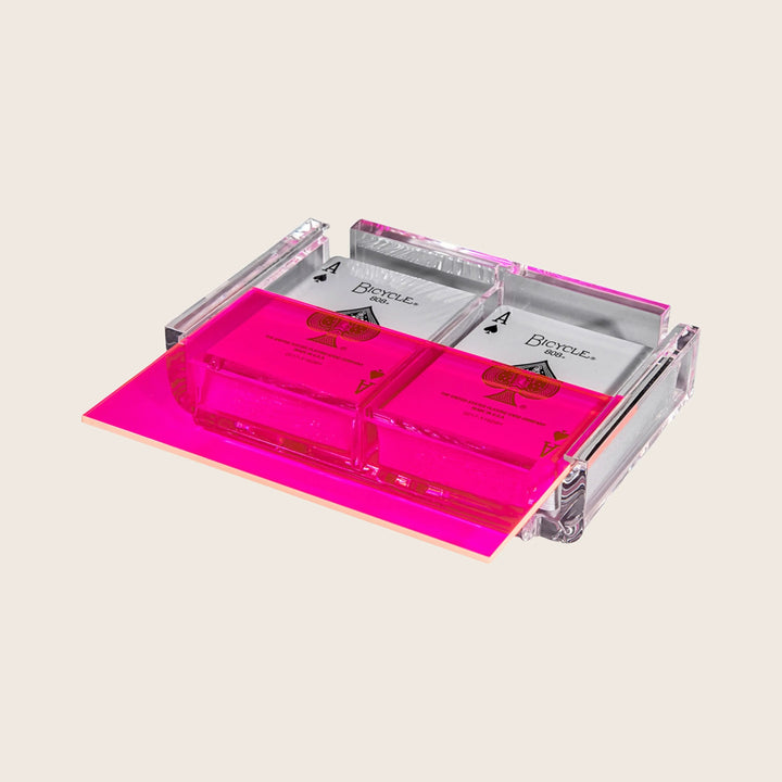 La Pinta Luxe Card Deck Neon Pink