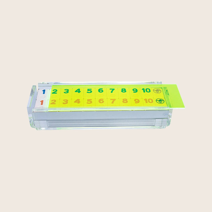 El Rumi Tile Game Set Neon Green