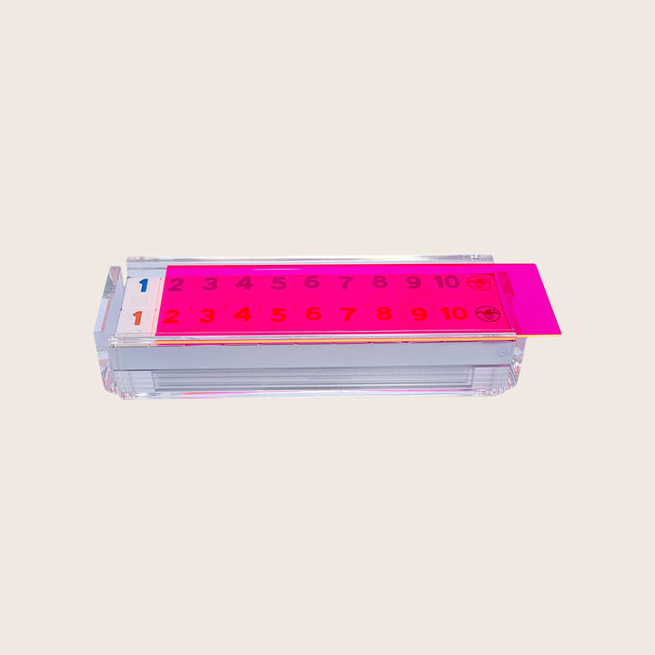 El Rumi Tile Game Set Neon Pink