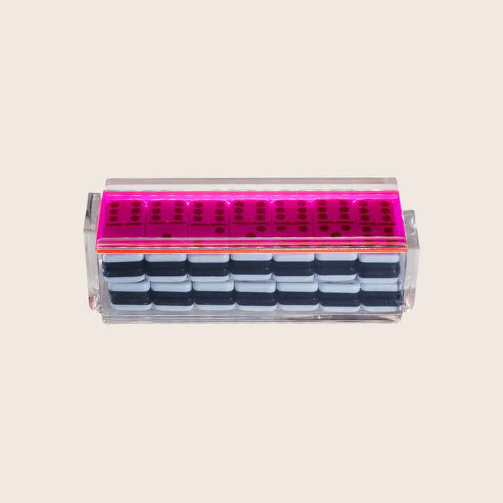 El Tigre Domino Set Neon Pink